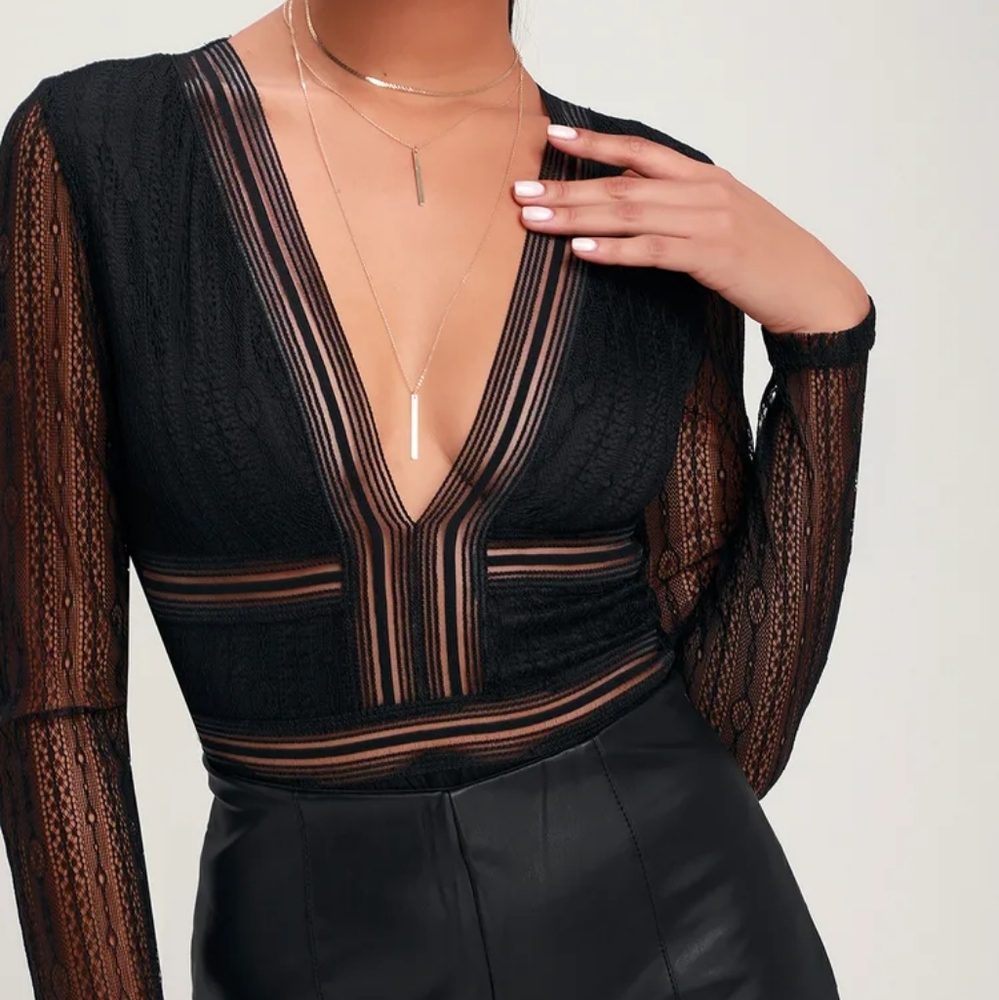 Black bodysuit